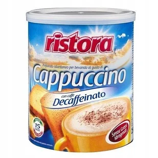 Ristora Cappuccino Decaf 250g - Cappuccino i kawy smakowe - miniaturka - grafika 1