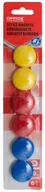 Akcesoria do tablic - Office Products Magnesy do tablic okrągłe, średnica 30mm, 6szt., blister, mix kolorów 20132319-99 - miniaturka - grafika 1