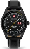 Zegarki męskie - Zegarek męski SWISS MILITARY SMWGB2101030 czarny sportowy - miniaturka - grafika 1