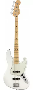 Fender Player Jazz Bass MN Polar White gitara basowa - Gitary basowe - miniaturka - grafika 1