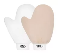 Rękawice i gąbki do kąpieli - Veolibotanica Veoli Zestaw Rękawic Peelingująca do Aplikacji Produktów Brązujących 2B5A-7812A - miniaturka - grafika 1