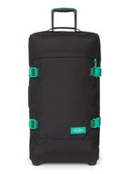 Walizki - Torba podróżna Eastpak Tranverz M - kontrast stripe black - miniaturka - grafika 1