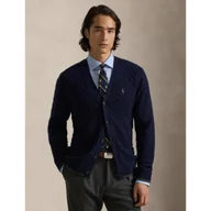 Swetry męskie - POLO RALPH LAUREN Wełniany kardigan Regular Fit z dodatkiem kaszmiru - miniaturka - grafika 1