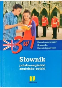 Słownik polsko - angielski angielsko - polski 3 w 1 - Książki do nauki języka angielskiego - miniaturka - grafika 1