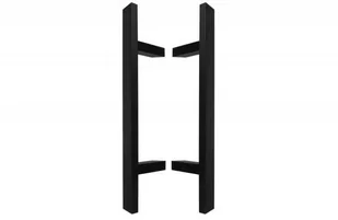 Uchwyt dwustronny odgięty WALA QA45-F, profil 20x40, X=600 L=800, anoda czarna - Zamki i wkładki - miniaturka - grafika 1