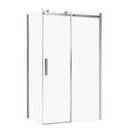 Kabiny prysznicowe - Kabina prysznicowa prostokątna 140x80x200 cm Laurena profil chromowany WELLNEO - miniaturka - grafika 1