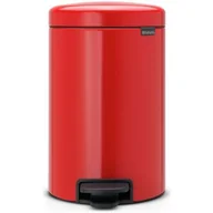 Kosze na śmieci - Brabantia kosz z pedałem NEWICON 12 l czerwony - miniaturka - grafika 1