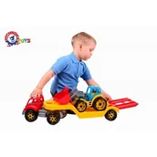 Samochody i pojazdy dla dzieci - Technok Technok, pojazd Laweta - miniaturka - grafika 1