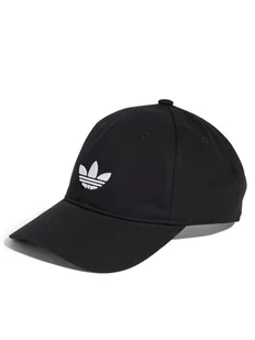 adidas Czapka z daszkiem adicolor Classic Trefoil JC6023 Czarny - Czapki męskie - miniaturka - grafika 1