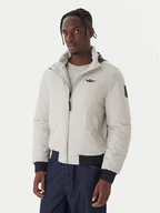 Kurtki męskie - Aeronautica Militare Kurtka bomber 252AB3026UCT03264 Beżowy Regular Fit - miniaturka - grafika 1