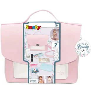 Smoby Różowa Torebka My Beauty Na Ramię Dla Dziewczynki + 7 akcesoriów - Zabawy w naśladowanie dorosłych - miniaturka - grafika 9