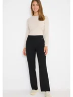 Spodnie damskie - Cecil Spodnie w kolorze czarnym - miniaturka - grafika 1