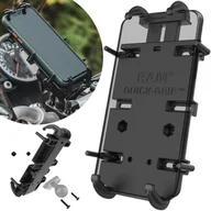 Uchwyty samochodowe do telefonów - RAM Mount Quick-Grip Uchwyt Motocyklowy Na Telefon RAM-HOL-PD4U - miniaturka - grafika 1
