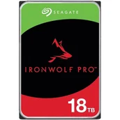 Dyski HDD - Seagate Dysk IronWolf Pro 18TB 3,5 ST18000NT001 - miniaturka - grafika 1