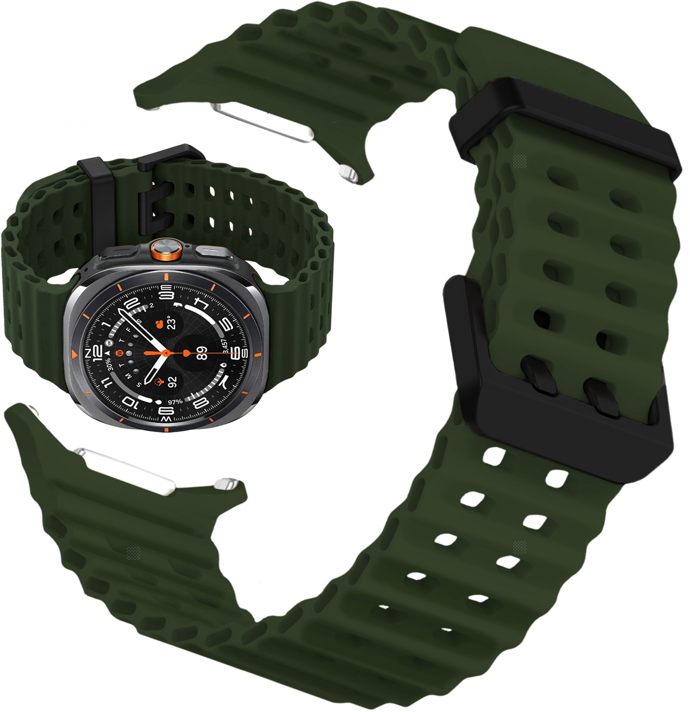ChronSmarta Pasek ChronSmarta do smartwatch'a Samsung Galaxy Watch Ultra 47mm Zielony
