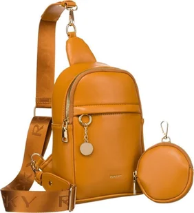 Rovicky Saszetka damska na ramię wykonana ze skóry ekologicznej - Rovicky NoSize - Torebki damskie - miniaturka - grafika 1