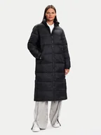 Kurtki damskie - Tommy Jeans Kurtka zimowa DW0DW21614 Czarny Regular Fit - miniaturka - grafika 1