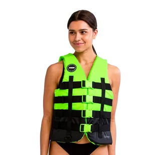 Kamizelka asekuracyjna JOBE 4 Buckle Life Vest zielona 244823001 S - Sprzęt asekuracyjny i ratunkowy - miniaturka - grafika 1