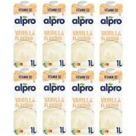 Napoje roślinne - Alpro Napój Sojowy o smaku waniliowym z wapniem i witaminami Zgrzewka 8 x 1 l - miniaturka - grafika 1