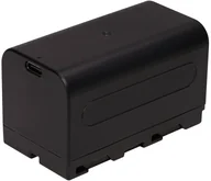 Akumulatory do aparatów dedykowane - BIG battery Sony NP-F750U 4750mAh USB-C 427728 - miniaturka - grafika 1
