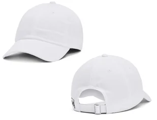 UNDER ARMOUR Czapka z daszkiem Męska Biała Chino 1369785100 51-60cm - Czapki damskie - miniaturka - grafika 1