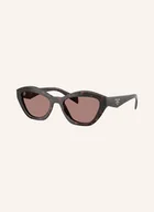 Okulary przeciwsłoneczne - Prada Okulary Przeciwsłoneczne Pr a02s braun - miniaturka - grafika 1