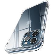Etui i futerały do telefonów - Ringke Fusion Plus etui pokrowiec z żelową ramką iPhone 12 Pro / iPhone 12 przezroczysty (FSAP0060) - miniaturka - grafika 1