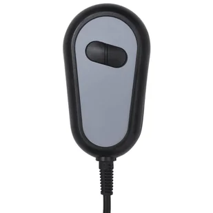 Elektryczny fotel rozkładany, ciemnobrązowy, obity tkaniną Lumarko! - Fotele - miniaturka - grafika 1