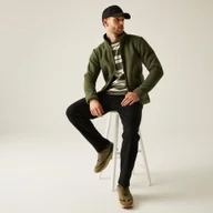 Bluzy sportowe męskie - Regatta Polar męski rozsuwany Garrian II Ciemne khaki, Rozmiar: S - miniaturka - grafika 1