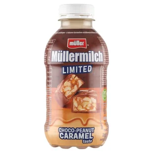 Müller Müllermilch Napój mleczny o smaku kakaowo-karmelowo-arachidowym 400 g - Mleko - miniaturka - grafika 1