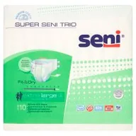 Bielizna lecznicza - SENI SUPER TRIO XL (130-170cm) Pieluchomajtki 10 szt. - miniaturka - grafika 1