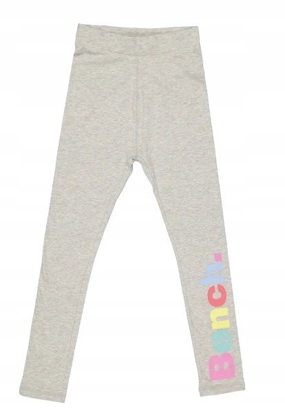 Bench Legginsy Dziecięce Szare Z Kolorowym Nadrukiem 152 Kyb