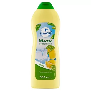 Carrefour Essential Lemon Mleczko do czyszczenia 500 ml - Inne artykuły czyszczące - miniaturka - grafika 1