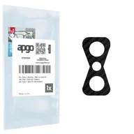 Pozostałe akcesoria do telefonów - Folia naklejka skórka strukturalna na wyspę aparatu do Xiaomi Poco F4 GT - różne kolory na kamerę, obiektyw apgo SKINS Lens Protector - miniaturka - grafika 1