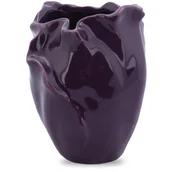 Wazony i flakony - Ceramiczny Wazon 'Fioletowy Kwiat' z Antypoślizgow - miniaturka - grafika 1