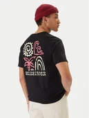 Koszulki męskie - Quiksilver T-Shirt EQYZT08307 Czarny Regular Fit - miniaturka - grafika 1