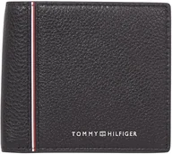 Portfele - Tommy Hilfiger Męski portfel składany TH Corp CC i Coin AM0AM13043, czarny (czarny), jeden rozmiar, czarny (czarny), rozmiar uniwersalny - miniaturka - grafika 1