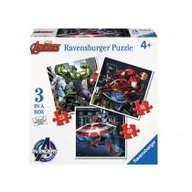 Puzzle - Ravensburger Puzzle 3w1 25/36/49 elementów Avenger Super Drużyna - miniaturka - grafika 1