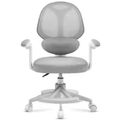 Fotele i krzesła biurowe - Fotel MARK ADLER Junior 4.5 Szary - miniaturka - grafika 1