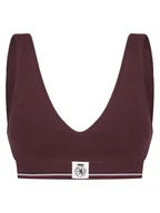 Biustonosze - Tommy Hilfiger Biustonosz top UW0UW06062 Bordowy - miniaturka - grafika 1