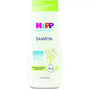Hipp Babysanft Shampoo szampon do włosów 200 ml dla dzieci - Kosmetyki kąpielowe dla dzieci - miniaturka - grafika 1