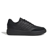 Sneakersy damskie - Dziecięce Sneakersy ADIDAS COURTBLOCK J ID6502 – Czarny - miniaturka - grafika 1