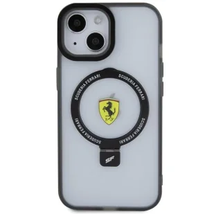 Etui Ferrari Ring Stand 2023 Collection MagSafe na iPhone 15 Plus / 14 Plus - przezroczyste - Etui i futerały do telefonów - miniaturka - grafika 3