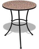 Stoły ogrodowe - Stolik ogrodowy na taras ceramiczny terakota N2-W53 - miniaturka - grafika 1