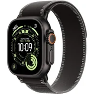 Smartwatch - Apple Watch Ultra 3 GPS + Cellular 49mm Tytan czarny pasek Trail S/M Czarny - miniaturka - grafika 1