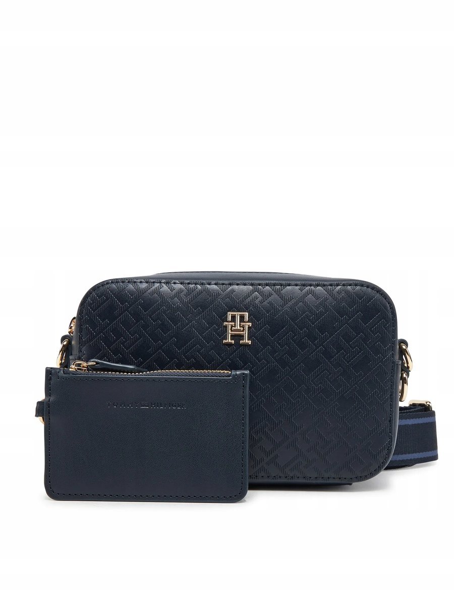 Tommy Hilfiger torebka damska niebieska listonoszka