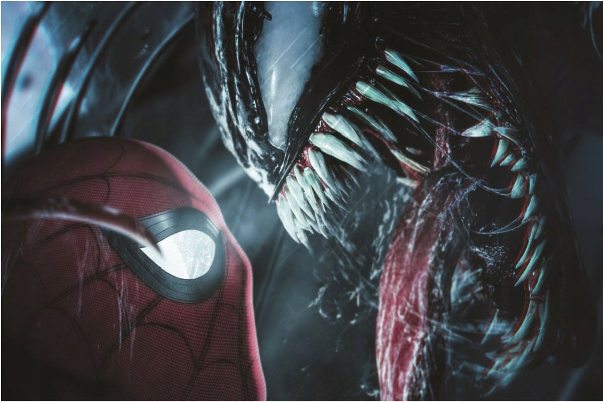 PODKŁADKA POD MYSZ Z Nadrukiem 22x18 cm Venom Marvel Komiks Tekst Prezent