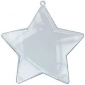 Zabawki kreatywne - Titanum Dekoracje plastikowe gwiazdy 105 mm 6 szt. - miniaturka - grafika 1