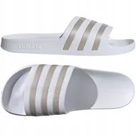 Klapki i japonki damskie - klapki damskie adidas basenowe sportowe lekkie gumowe 37 - miniaturka - grafika 1