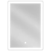 Lustra - Mexen Navia lustro łazienkowe podświetlane 50 x 70 cm, LED 6000K, antypara - miniaturka - grafika 1